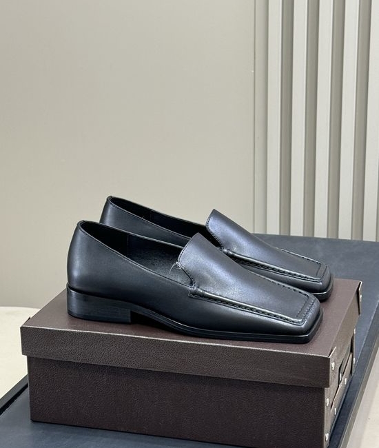 Alaia Premium Leather Square Toe Footwear Collection