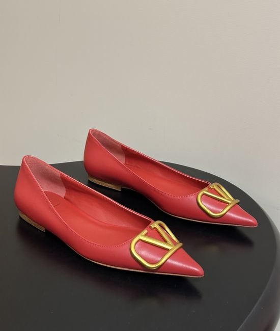 Valentino Signature V Logo Elegant High Heel Shoes with Luxury Finish