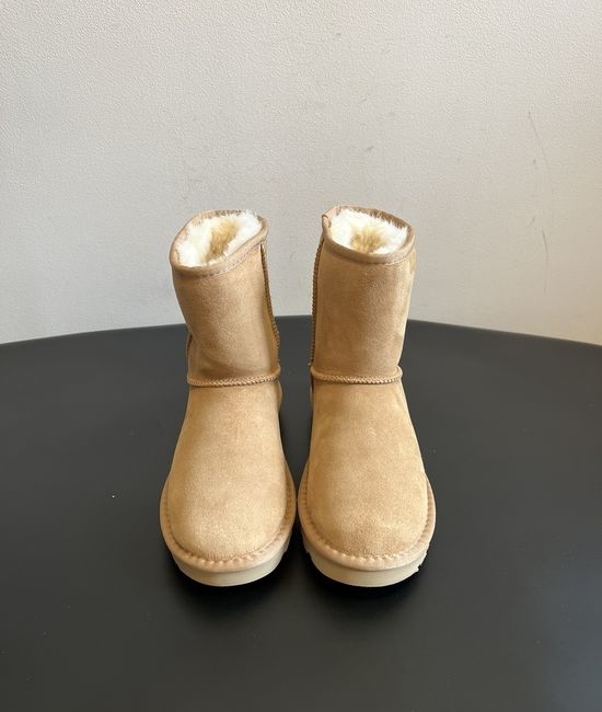 UGG Suede Buckle Warm Non-slip Comfortable Fur Lined Boots