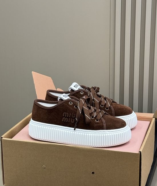 Miu Miu Luxurious Shearling-Lined Moccasin Boots