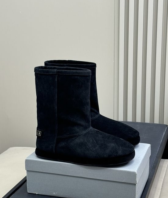 Balenciaga Premium Shearling Lined Warm Winter Boots