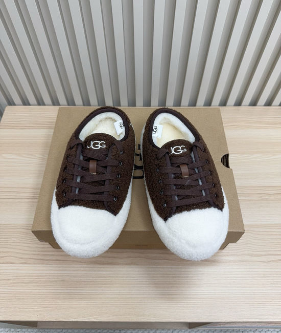 UGG Plush Lined Slip On Warm Comfort Casual Flats