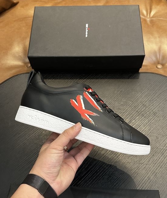 Kiton Premium Calfskin Lightweight Comfort Casual Sneakers