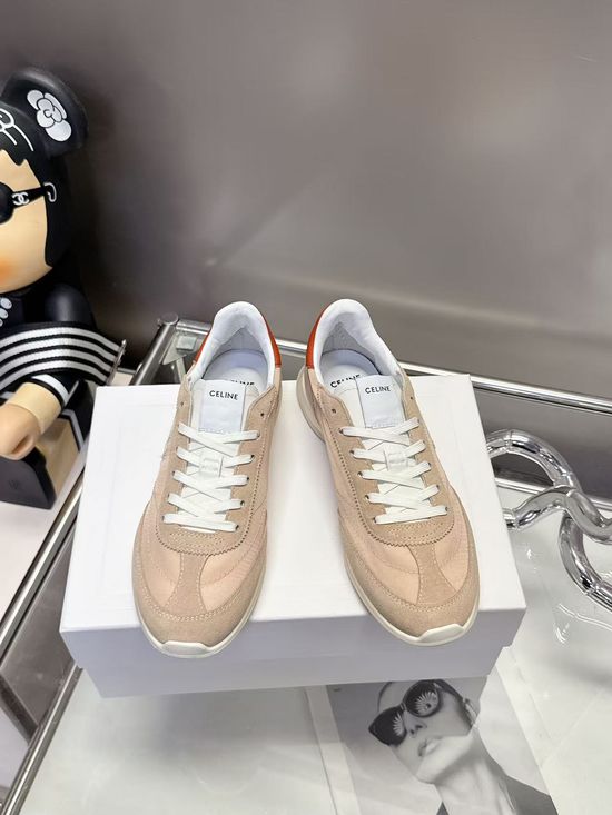 Celine Vintage Style Breathable Textured Comfortable Casual Sneakers