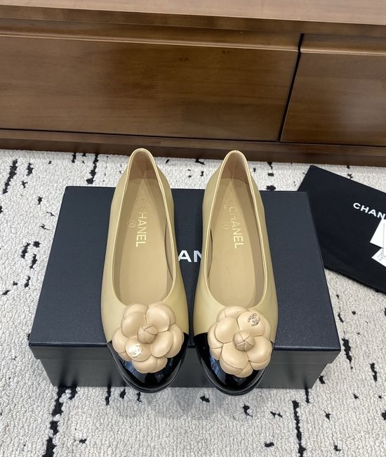 Chanel Camellia Mary Jane Shoes Soft Comfortable Genuine Leather