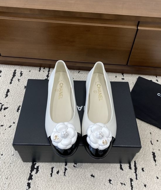 Chanel Camellia Mary Jane Shoes Soft Comfortable Genuine Leather