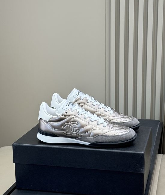 Chanel Soft Sheepskin Sneakers with Comfortable Fit