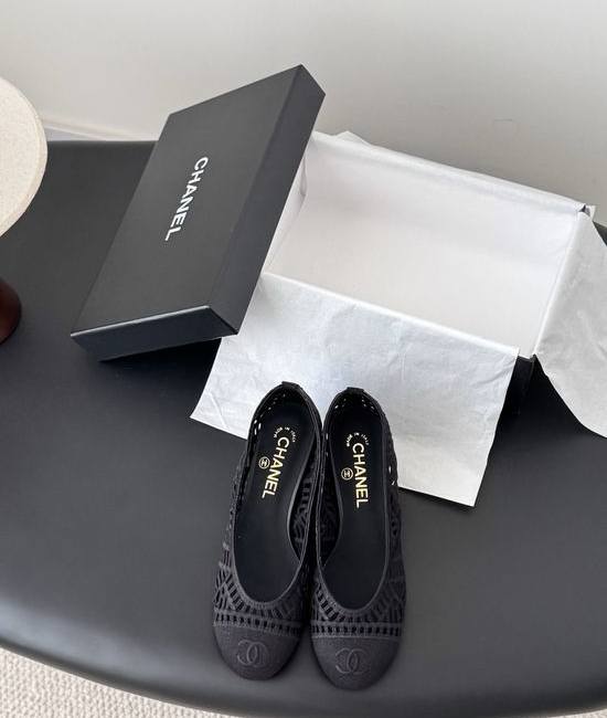 Chanel Classic Round Toe Ballet Flats Versatile Daily Footwear
