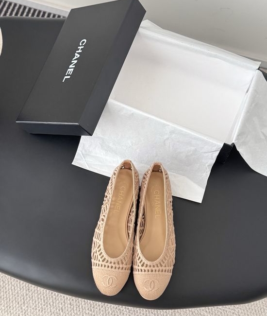 Chanel Classic Round Toe Ballet Flats Versatile Daily Footwear