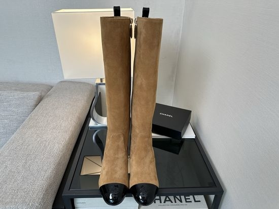 Chanel Premium Leather Boots With Exquisite Craftsmanship