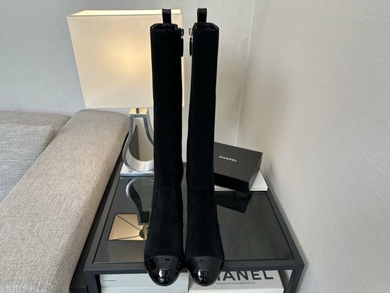 Chanel Premium Leather Boots With Exquisite Craftsmanship