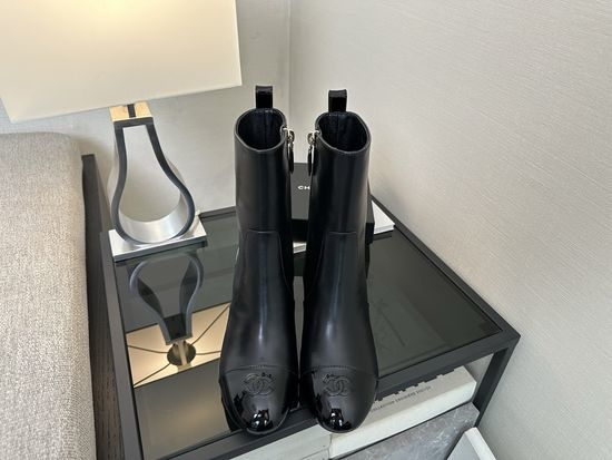 Chanel Premium Leather Boots With Exquisite Craftsmanship