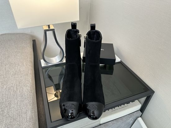 Chanel Premium Leather Boots With Exquisite Craftsmanship