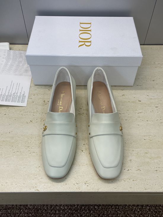 Christian Dior Chunky Heel Mary Jane Shoes with Punk Studs and Logo Buckle