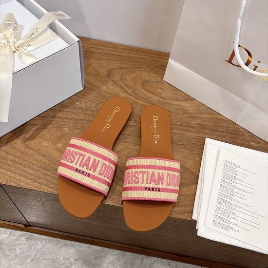 Christian Dior CD Square Toe Sandals with CD Logo and Chunky Heel