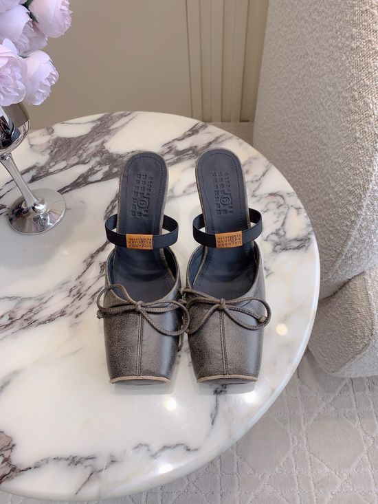 Maison Margiela Classic Leather Ballet Flats Soft Comfortable Versatile Daily Wear