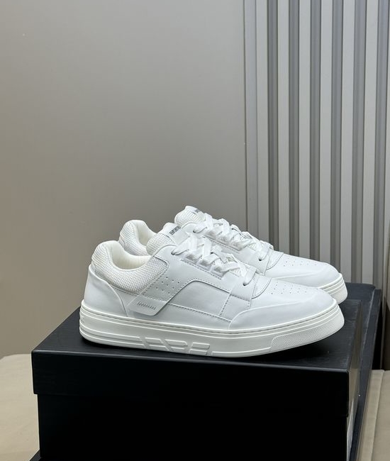 Armani Breathable Color-block Casual Sneakers