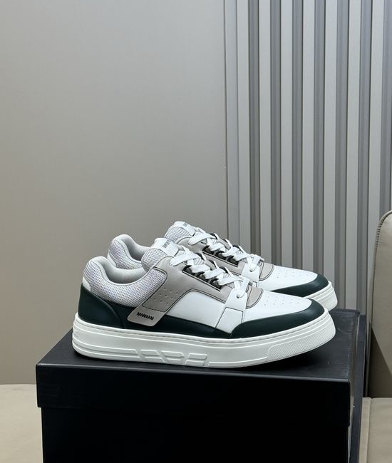 Armani Breathable Color-block Casual Sneakers
