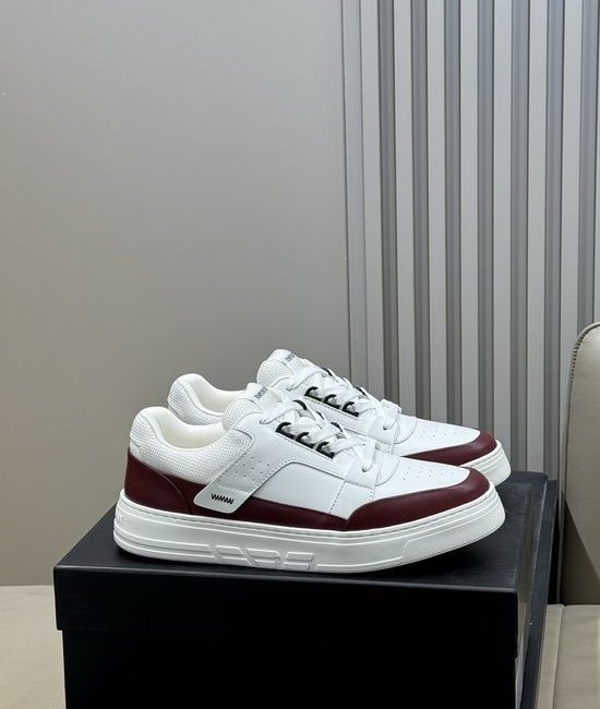 Armani Breathable Color-block Casual Sneakers