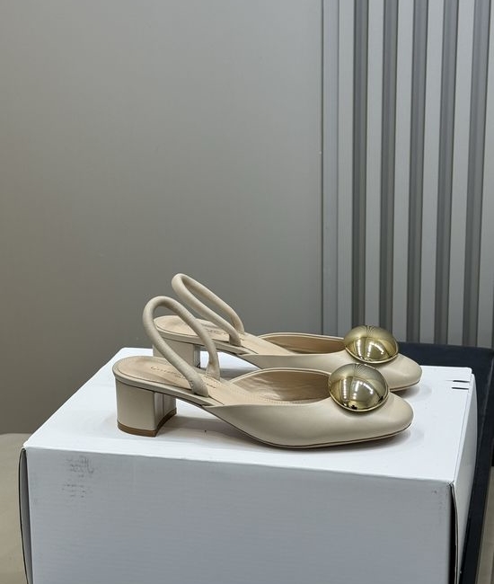 Gianvito Rossi Chunky Heel Pumps with Decorative Metal Accent