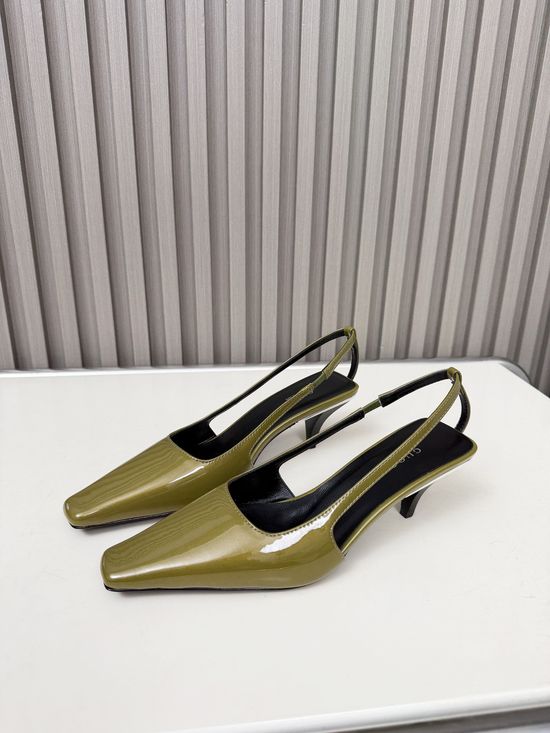 Gucci Versatile Sheepskin Kitten Heel Two-Way Dress Shoes