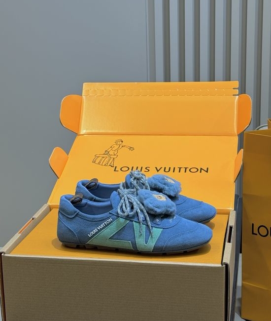 Louis Vuitton LV Soft Lambskin Shoes in Gentle Color Options