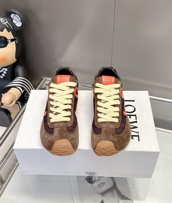 Loewe Soft Asymmetric Toe Lightweight Flexible Comfort Casual Shoes