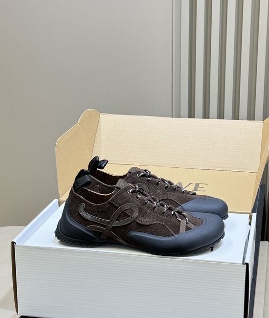 Loewe Retro Outdoor Breathable Durable Versatile Casual Sneakers