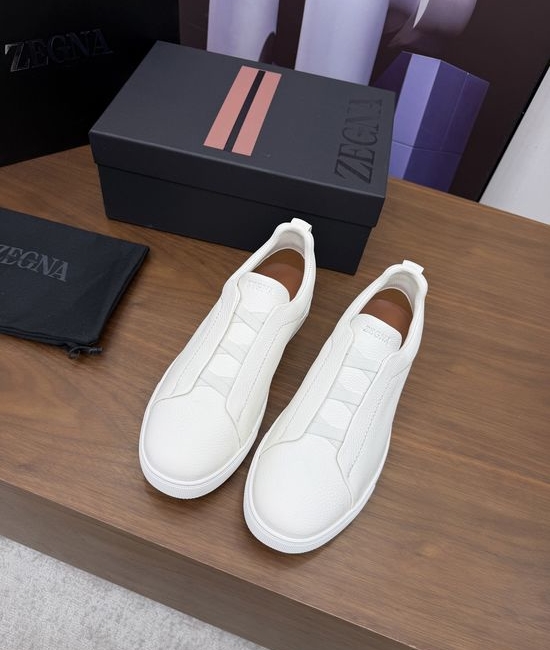 Zegna Luxury Casual Shoes with Upgraded Cushioned Lightweight Sole