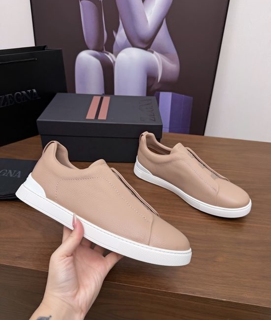 Zegna Luxury Casual Shoes with Upgraded Cushioned Lightweight Sole