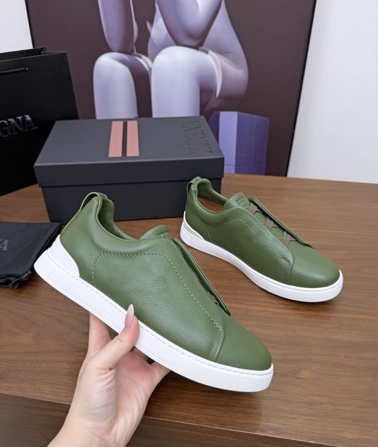 Zegna Luxury Casual Shoes with Upgraded Cushioned Lightweight Sole