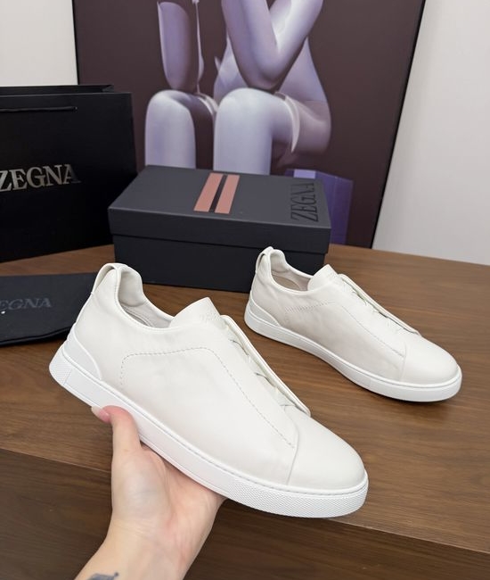 Zegna Luxury Casual Shoes with Upgraded Cushioned Lightweight Sole
