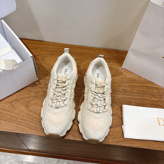 Christian Dior CD Vibe Signature Chunky Sneakers with Oblique Print