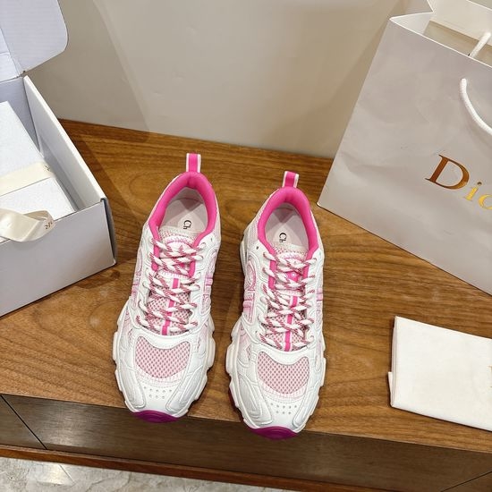 Christian Dior CD Vibe Signature Chunky Sneakers with Oblique Print