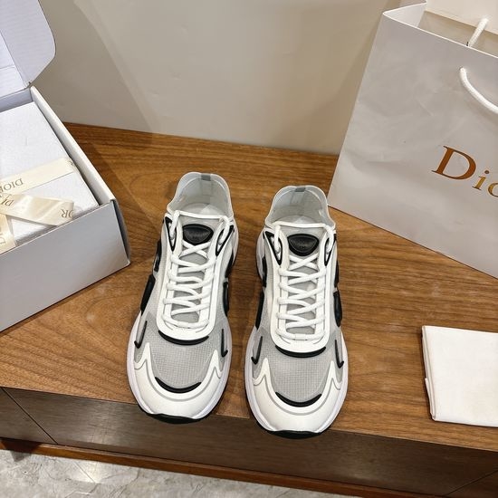 Christian Dior CD Night Glow Chunky Sneakers with 3D Letter Logo