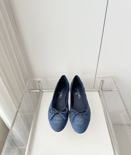 Chanel Classic Leather Sole Ballet Flats