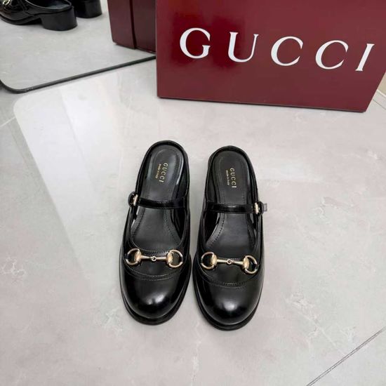 Gucci Stylish Classic Leather Comfortable Flat Loafers