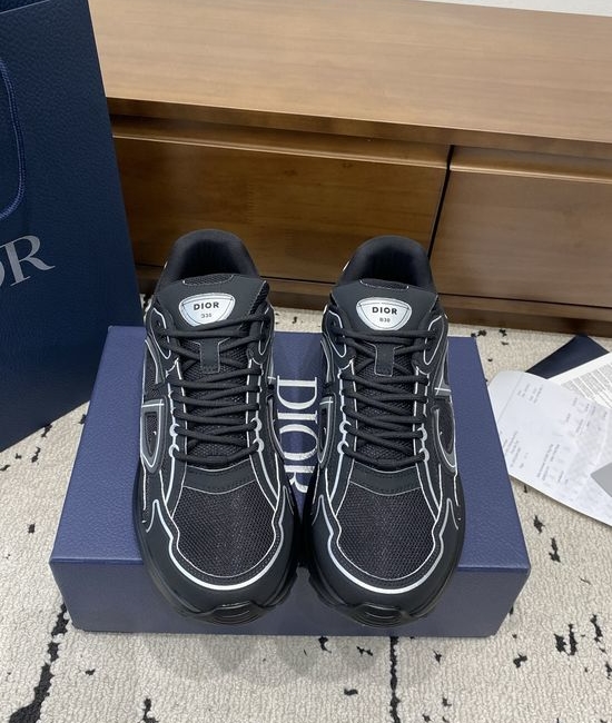 Christian Dior CD Lace-up Casual Comfortable Walking Sneakers