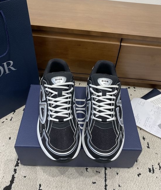 Christian Dior CD Lace-up Casual Comfortable Walking Sneakers