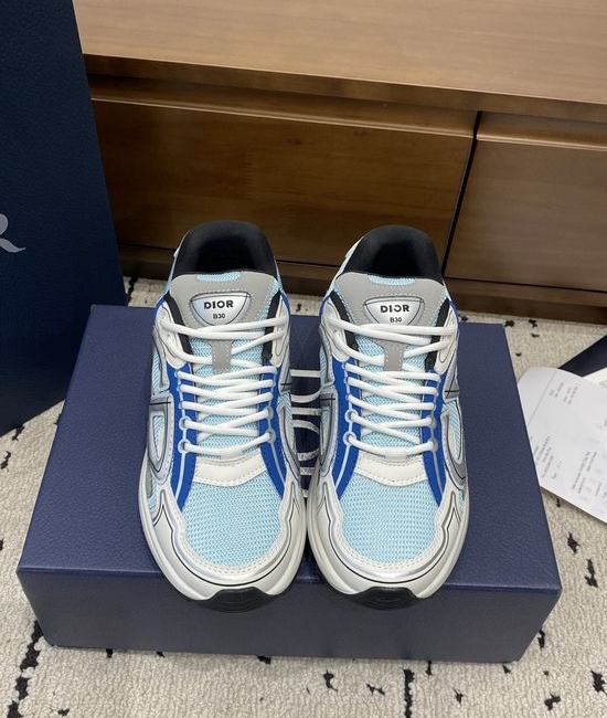 Christian Dior CD Lace-up Casual Comfortable Walking Sneakers