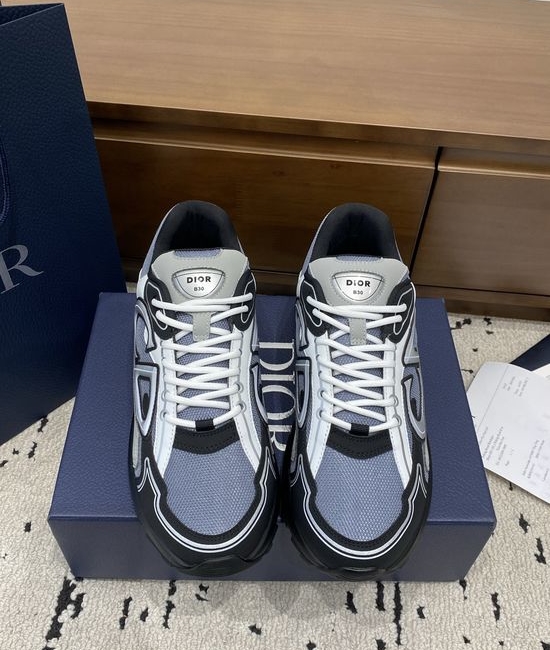 Christian Dior CD Lace-up Casual Comfortable Walking Sneakers