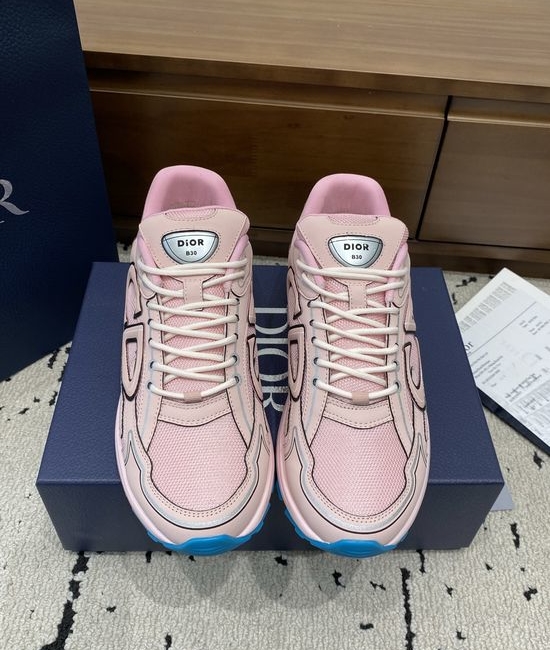 Christian Dior CD Lace-up Casual Comfortable Walking Sneakers
