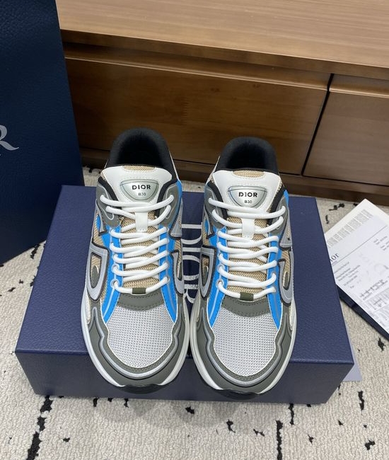 Christian Dior CD Lace-up Casual Comfortable Walking Sneakers