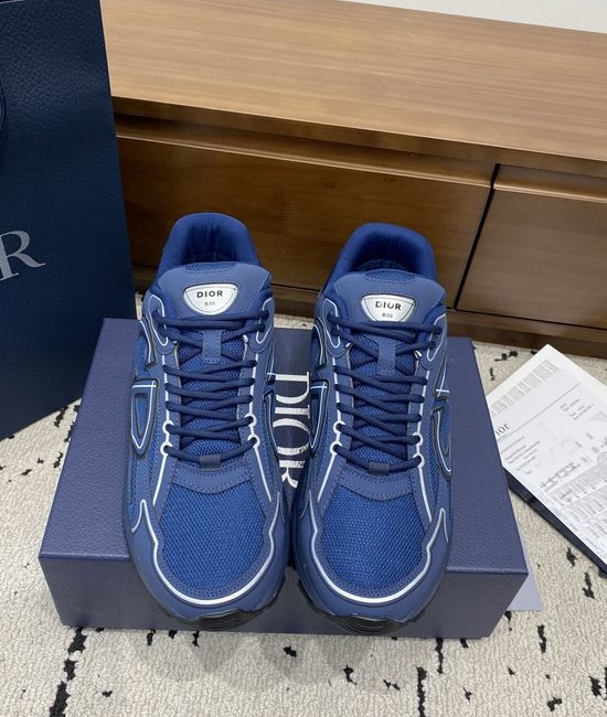 Christian Dior CD Lace-up Casual Comfortable Walking Sneakers