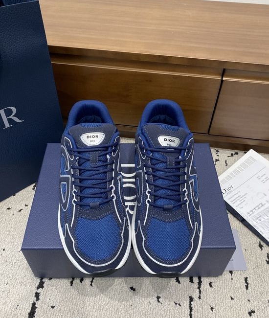 Christian Dior CD Lace-up Casual Comfortable Walking Sneakers