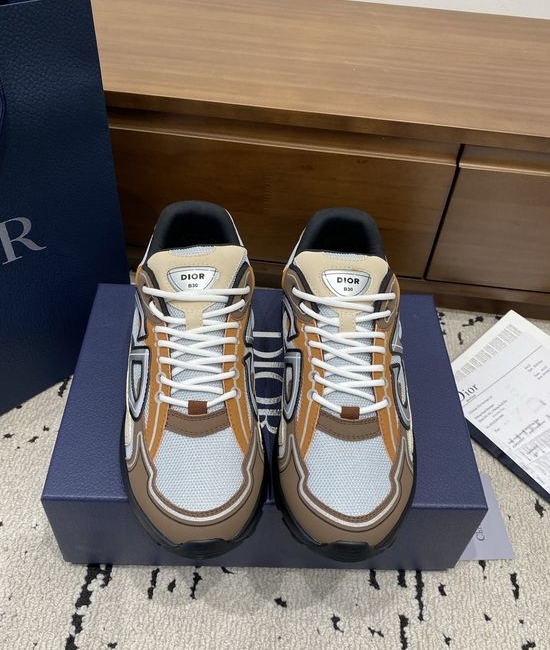 Christian Dior CD Lace-up Casual Comfortable Walking Sneakers