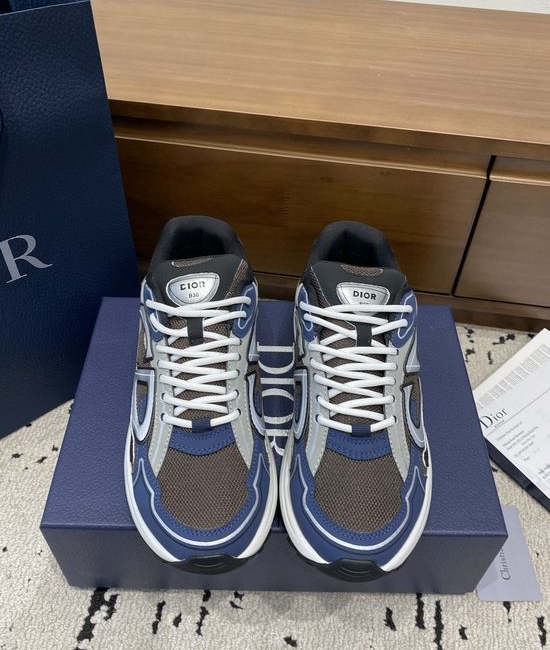 Christian Dior CD Lace-up Casual Comfortable Walking Sneakers