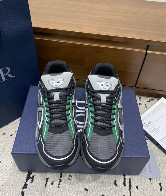 Christian Dior CD Lace-up Casual Comfortable Walking Sneakers
