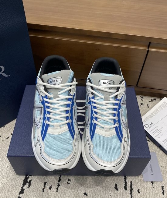 Christian Dior CD Lace-up Casual Comfortable Walking Sneakers