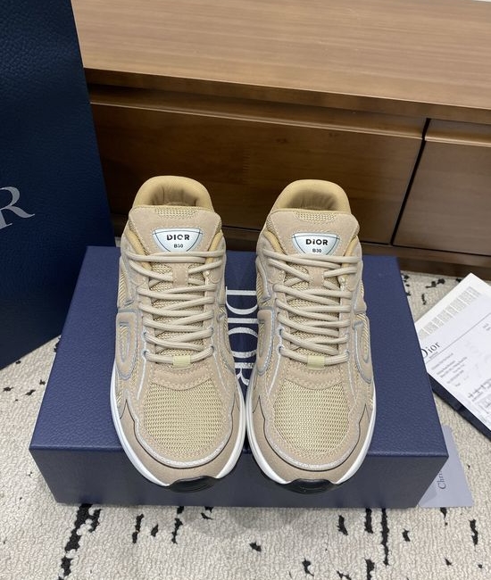 Christian Dior CD Lace-up Casual Comfortable Walking Sneakers